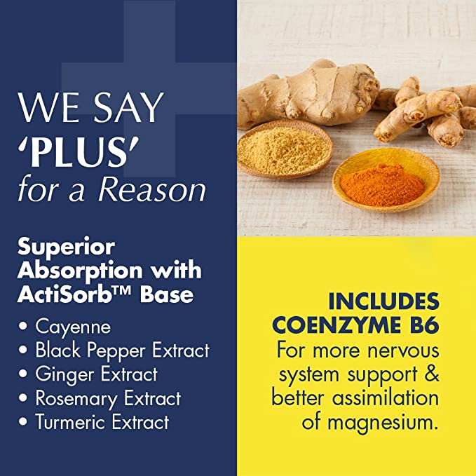 KAL Magnesium Taurate 400mg Plus CoEnzyme Vitamin B6, Chelated Magnesium Supplement, Healthy Muscle Function, Nerve and Heart Health Support, Gluten Free, Vegan, 60-Day Guarantee, 45 Serv, 90 Tablets