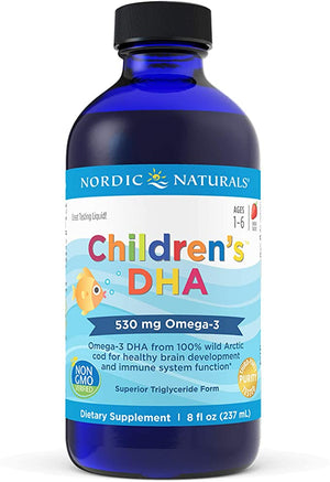 Nordic Naturals Children's™ DHA Strawberry, 8 fl oz