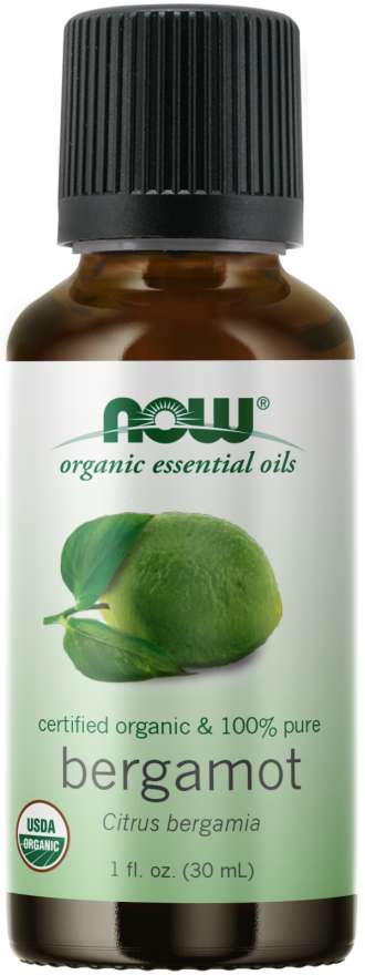 NOW Foods Organic Essential Oils Bergamot, 1 fl oz