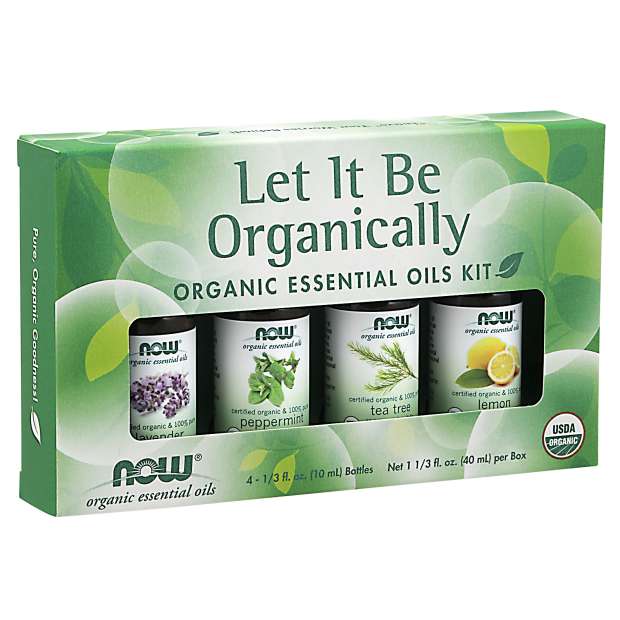 Let It Be Organically Organic Oil Kit | Great Introduction to Aromatherapy