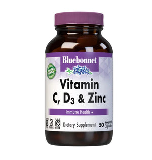Bluebonnet Vitamin C, D3 & Zinc