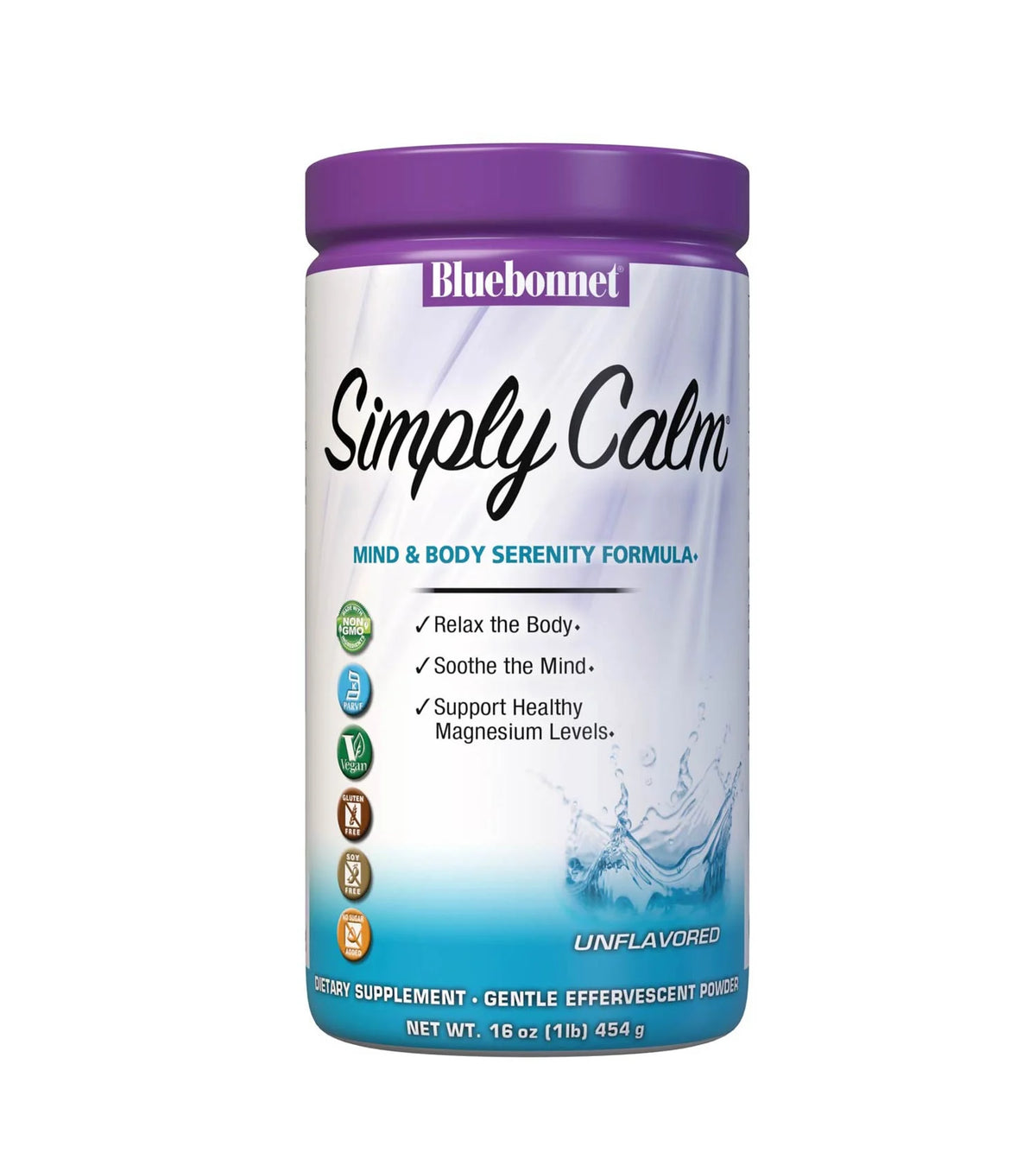 Blue Bonnet Simply Calm Raspberry Lemon, 16oz