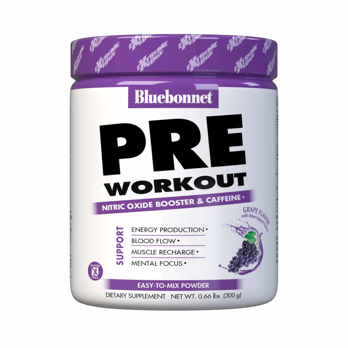 Blue Bonnet Preworkout Strawberry Kiwi Flavor, 300g