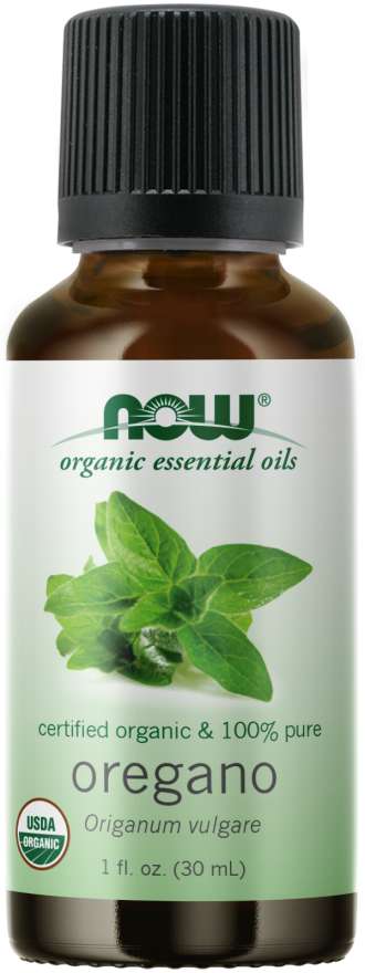 NOW Foods Organic Essential Oils Oregano, 1 fl oz