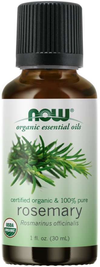 NOW Foods Organic Essential Oils Rosemary Oil, 1 fl oz