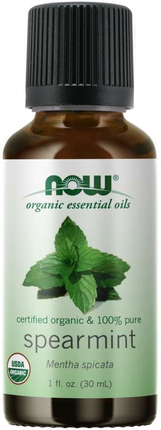 NOW Foods Organic Essential Oils Spearmint, 1 fl oz