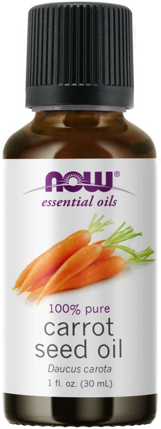 NOW Essential Oils Carrot Seed Oil, 1 fl oz - Discount Nutrition Store