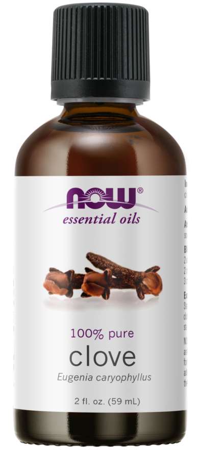 NOW Foods Essential Oils Clove, 2 fl oz