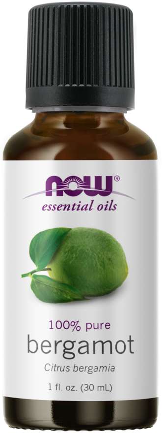 NOW Essential Oils, 100% Pure Bergamot, 1 fl oz