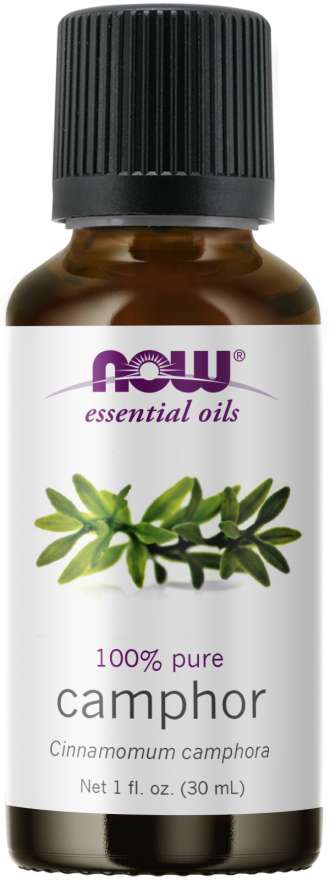NOW Foods Essential Oils Camphor, 1 fl oz