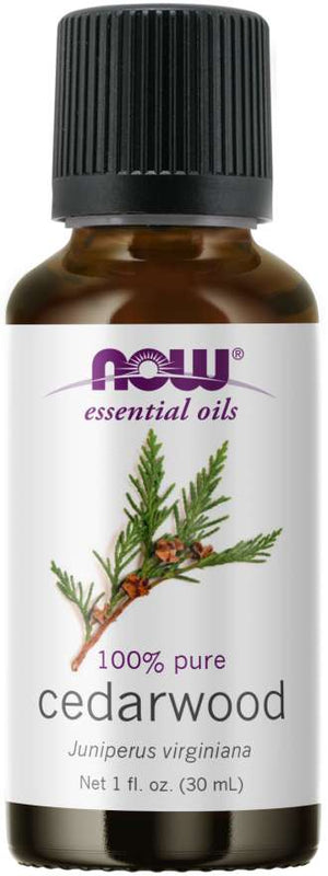 NOW Foods Essential Oils Cedarwood, 1 fl oz
