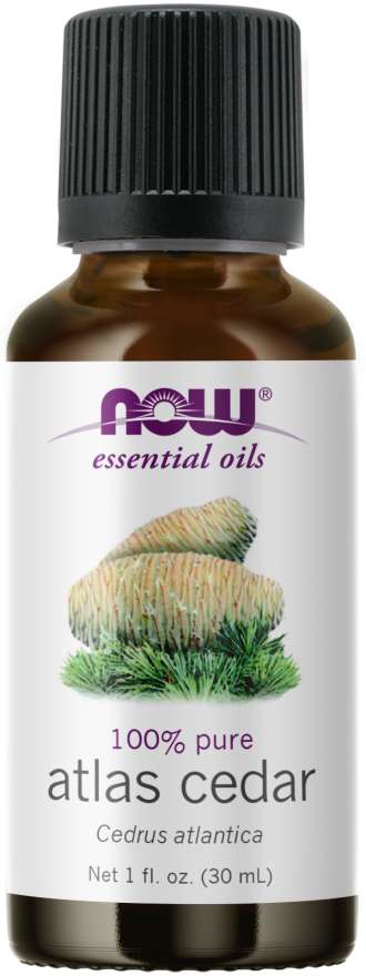 NOW Foods Essential Oils Atlas Cedar Oil, 1 fl oz