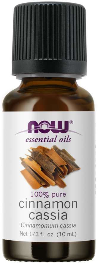 NOW Foods Essential Oils Cinnamon Cassia, 1 fl oz