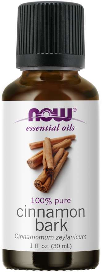 NOW Foods Essential Oils Cinnamon Bark, 1 fl oz