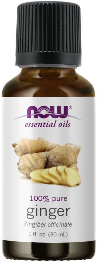NOW Essential Oils Ginger, 1 fl oz