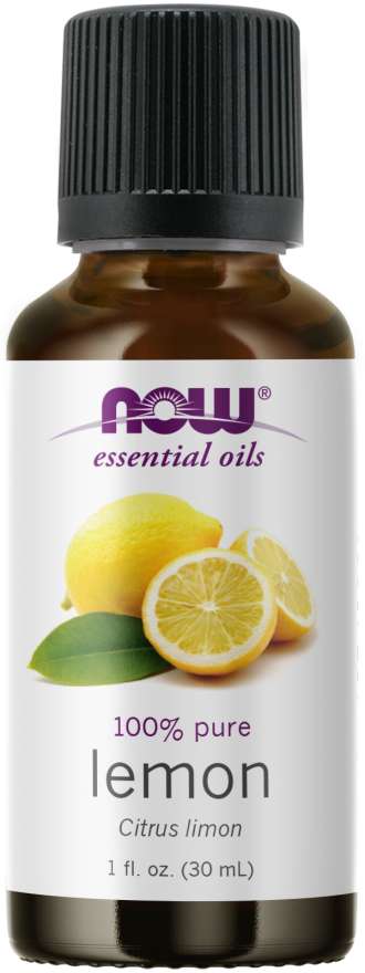NOW Foods Essential Oils Lemon, 1 fl oz
