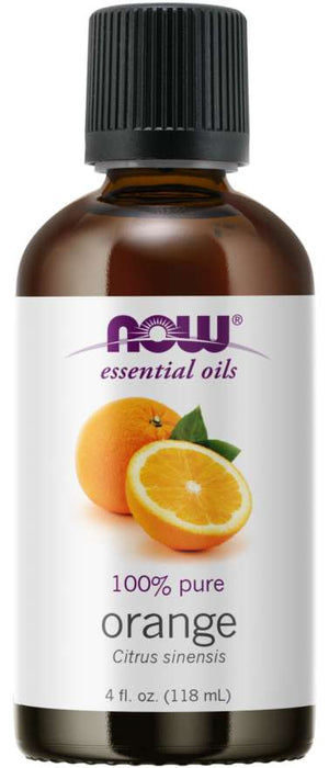 NOW Foods Essential Oils Orange, 4 fl oz