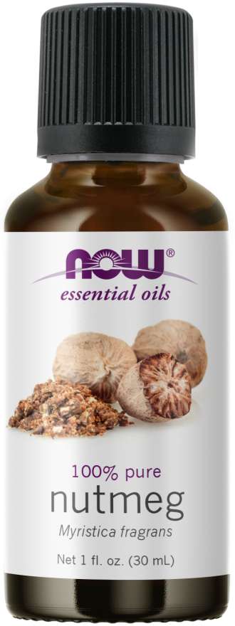 NOW Foods Essential Oils Nutmeg, 1 fl oz