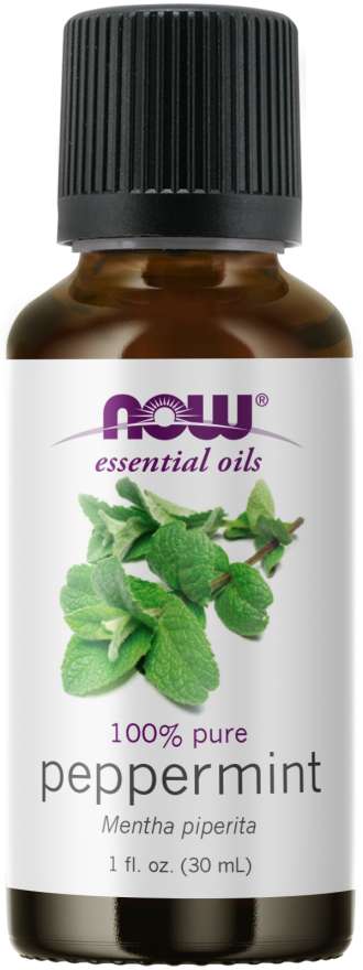 NOW Foods Essential Oils Peppermint, 1 fl oz