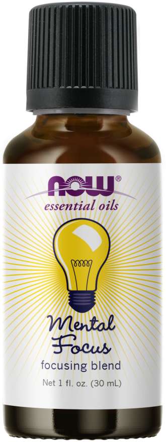 NOW Foods Essential Oils Mental Focus, 1 fl oz