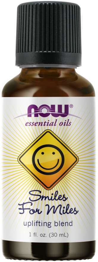 NOW Foods Now® Essential Oils Smiles For Miles Blend, 1 fl oz