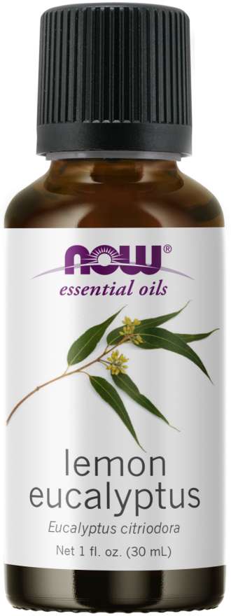 NOW Foods Essential Oils Lemon Eucalyptus, 1 fl oz