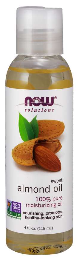 NOW Foods Solutions Sweet Almond Oil, 4 fl oz