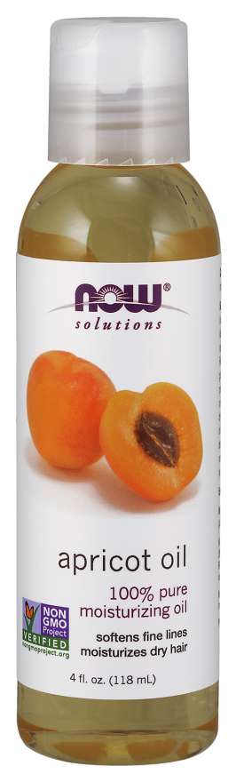 NOW Foods Solutions Apricot Oil, 4 fl oz