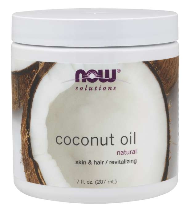 NOW Foods Solutions Coconut Oil, 7 fl oz