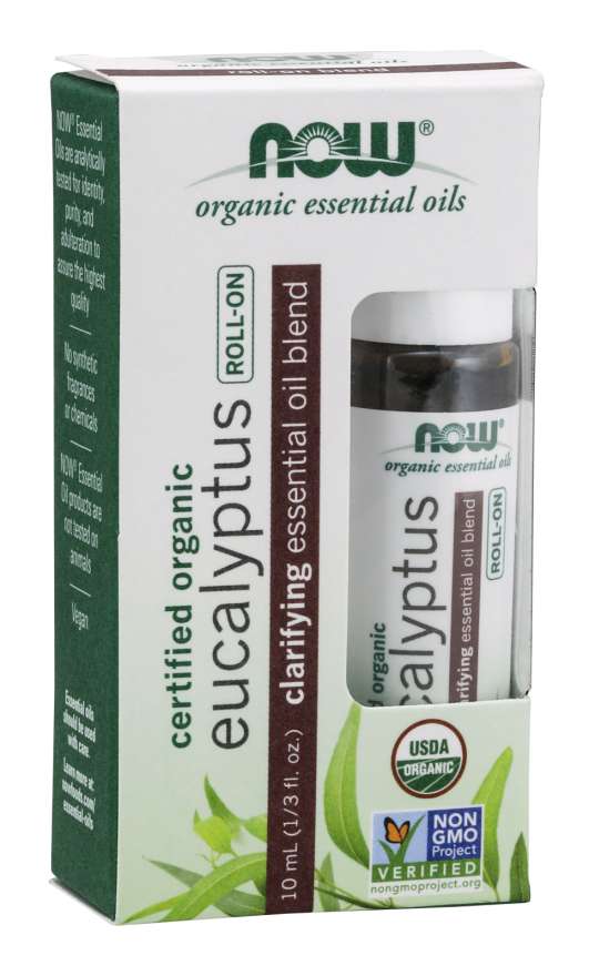 Eucalyptus Essential Oil Blend, Organic Roll-On Clarifying | Essential Oil Blend