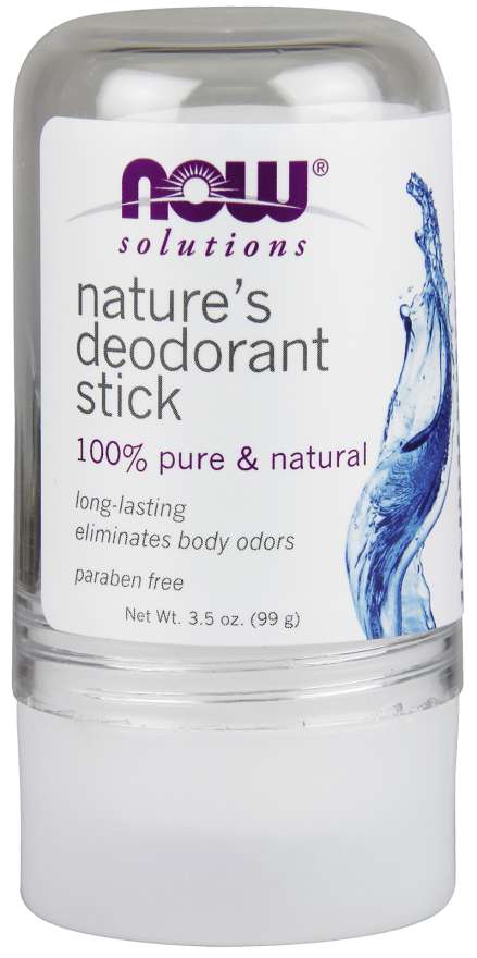 NOW Foods Solutions Nature&#39;s Deodorant Stick, 3.5 oz