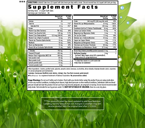 Irwin Naturals Quick Energy RED Liquid-Gel Multi with Nitric Oxide Booster - 72 Liquid Softgels