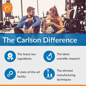 Carlson - Glutathione Booster, Alpha Lipoic Acid, Immune Support & Optimal Wellness, Antioxidant, 60 Capsules