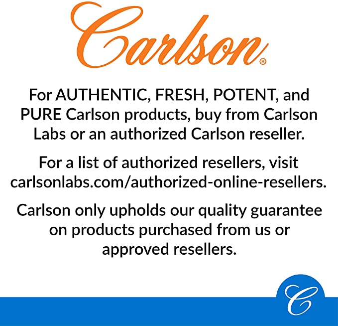 Carlson The Very Finest Fish Oil: Promotes Cardiovascular & Joint Function