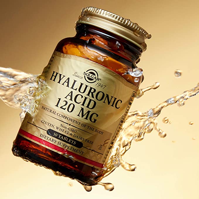 Solgar Hyaluronic Acid, 120 mg, 30 Tablets