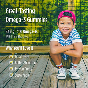 Nordic Naturals Nordic™ Omega-3 Gummies Tangerine, 120 Gummies