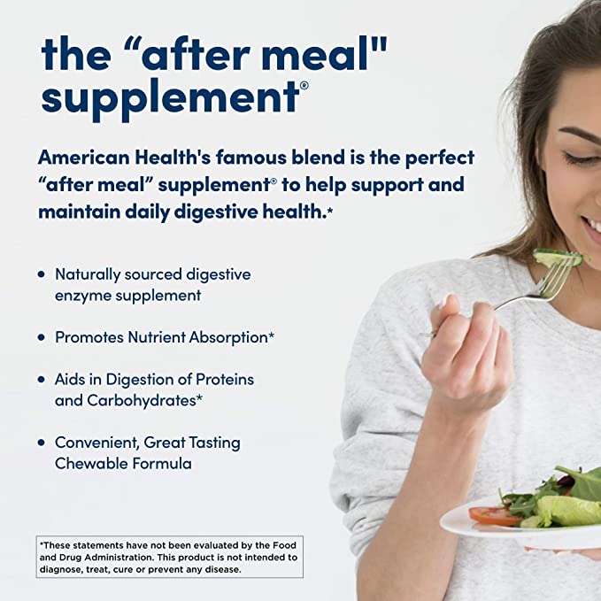 American Health Original Papaya Enzyme, 250 Tablets