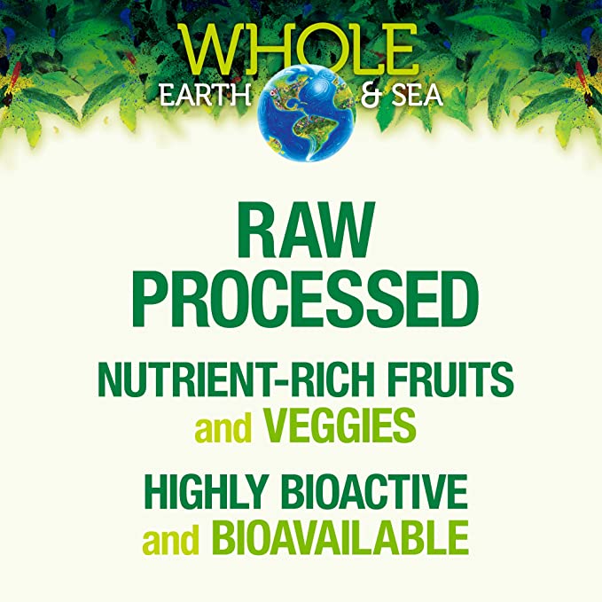 Whole Earth &amp; Sea from Natural Factors, Women&#39;s Multivitamin &amp; Mineral, Whole Food Supplement, Vegan, 60 tablets (30 servings)