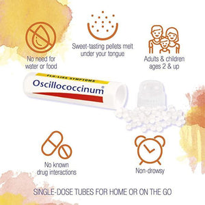 Boiron Oscillococcinum 6 Doses Homeopathic Medicine for Flu-like Symptoms - Discount Nutrition Store