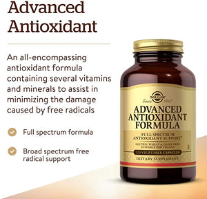 Solgar Advanced Antioxidant Formula, 120 Vegetable Capsules