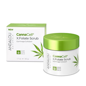 Andalou Naturals CannaCell® X.Foliate Scrub, 1.7 oz