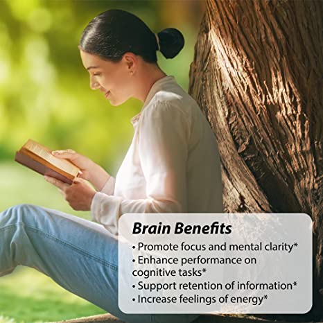 Irwin Naturals Brain Awake Enhanced Mental Performance, Increased Focus, Boost Clarity &amp; Concentration - Powerful Nootropic Booster with L-Theanine, Bacopa, MCT&#39;s &amp; InnovaTea - 60 Liquid Softgels