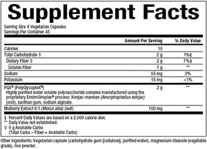 Natural Factors WellBetX® PGX® Plus Mulberry, 180 Vegetarian Capsules