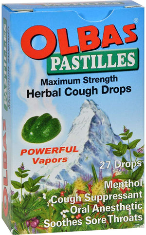 Olbas Pastilles Herbal Cough Drops, 27 Pastilles
