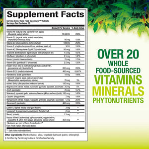 Natural Factors Whole Earth & Sea® Men's Multivitamin & Mineral, 60 Tablets