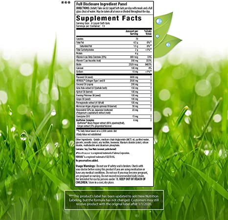 Irwin Naturals Collagen Beauty - 80 Liquid Softgels - Helps Combat Fine Lines & Wrinkles, Improves Skin Appearance & Strengthens Nails - 13 Total Servings