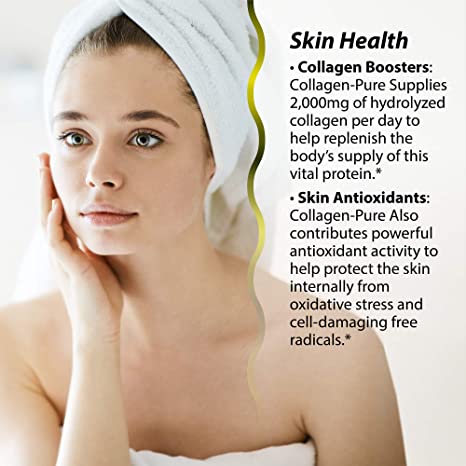 Irwin Naturals Deep Tissue Collagen-Pure - 80 Liquid Softgels - Intense Nourishment for The Skin - 2,000 mg of Hydrolyzed Collagen - 16 Total Servings