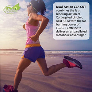 Irwin Naturals Dual-Action CLA Cut Natural Weight Management + Exercise Enhancement - 60 Liquid Softgels
