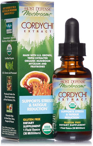Host Defense Organic Mushrooms™ CordyChi® Extract, 1 fl oz