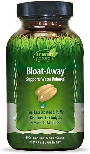 Irwin Naturals Bloat-Away™ Diuretic for Water-Weight, 60 Liquid Softgels